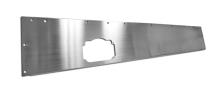 Rugged Ridge Replacement Dash Panel, Blank, Stainless Steel, Jeep CJ 76-86