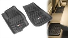 Rugged Ridge All Terrain Floor Liner Kit, Four Piece, Black , Jeep Grand Cherokee (WK) 2005-2010, Includes first and second row liners
