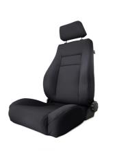 Rugged Ridge Front Seat, XHD Ultra Seat With Recliner, Black Denim, Jeep Cherokee (XJ) 84-01